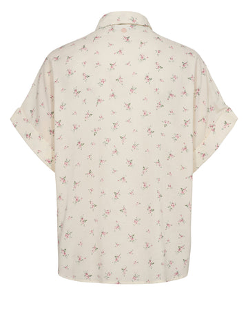 NULULIANA ss bow shirt - Pristine - Nümph
