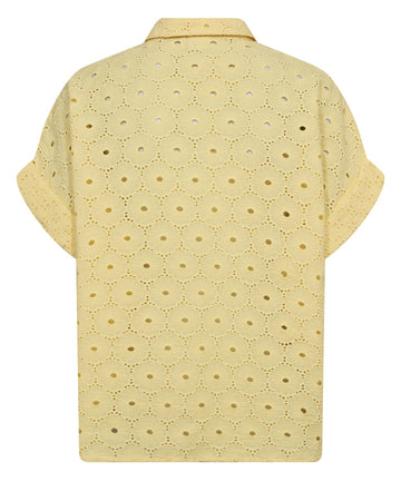 NUPALMA SLEEVELESS SHIRT - Popcorn - Nümph