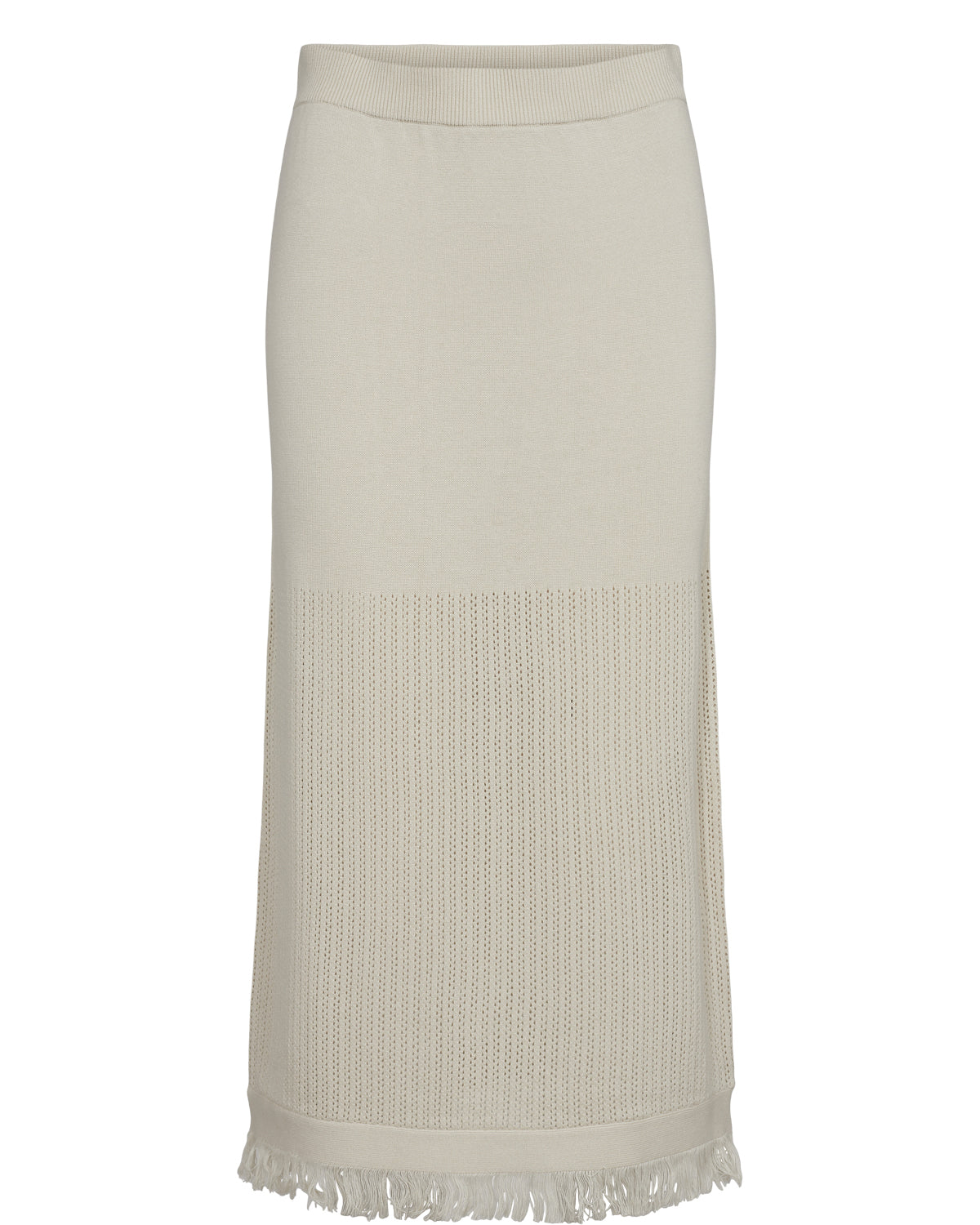 NUFRINGE SKIRT - Sandshell Melange - Nümph