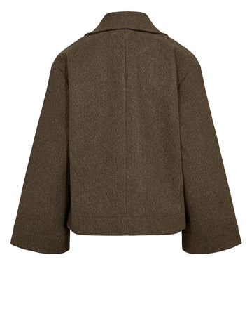 NUKIMMA SHORT JACKET - Forest night - NÜMPH