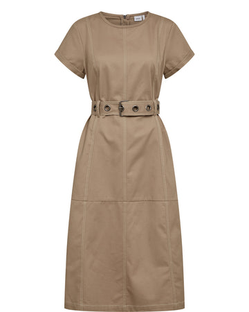 NUHILME DRESS - Silver Mink - NÜMPH