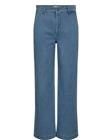 NUAMBER PANTS - LIGHT BLUE - Light Blue Denim