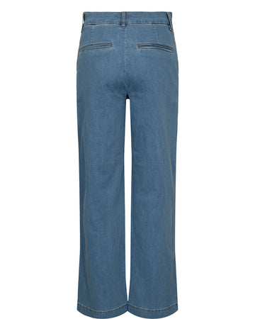 NUAMBER PANTS - LIGHT BLUE - Light Blue Denim