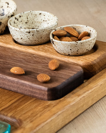 Trioholder til Trekløver skålene - Eg - EAT-ON-BORNHOLM