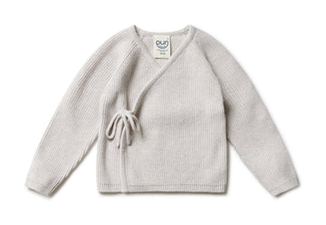 Baby slå-om trøje - Puri Organic