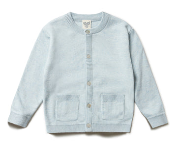 Baby- og børne strik cardigan - Puri Organic
