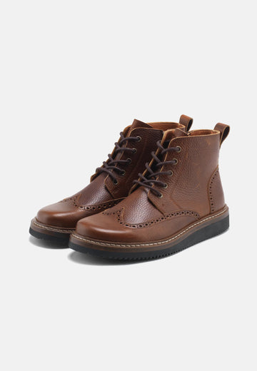 Signe Støvle Leather - Tobacco - Nature Footwear
