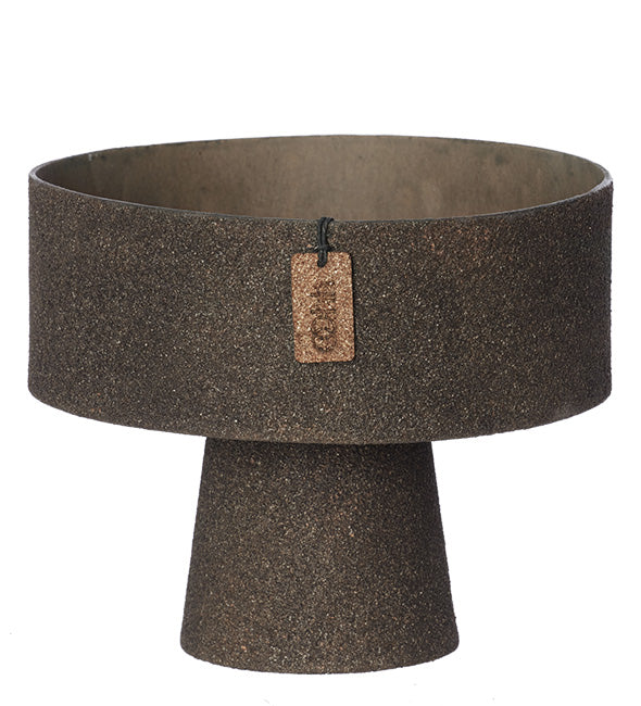 WOODz Pedestal Tray - Caffe - Lübech Living