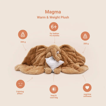 Magma tyngdebamse - grå - MEMBANTU