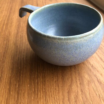 Kaffekop - Håndlavet keramik - blå