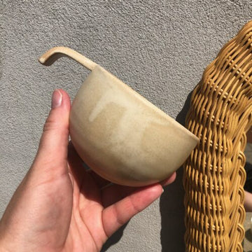 Kaffekop - håndlavet keramik - Vanilje